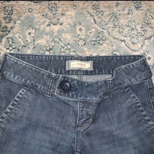 Vintage Fossil Women's Jeans Low Rise Flare Size 2